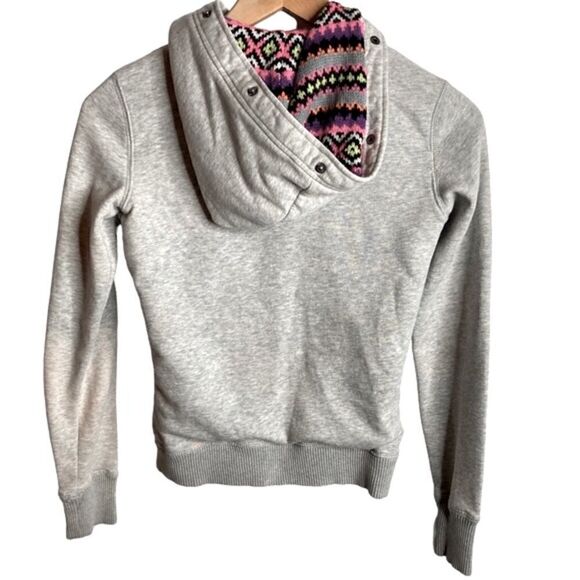 Aeropostale Sweatshirt Size XS Zipper Front Hoodie - Picture 2 of 5